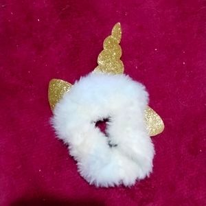 Unicorn scrunchie